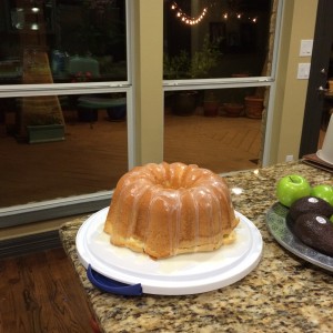 'Satilla Pound Cake' with my lemon glaze